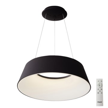 Azzardo AZ5094 - Led Dimmable κρεμαστό φωτιστικό οροφής EMMA LED/60W/230V μαύρο + τηλεχειριστήριο