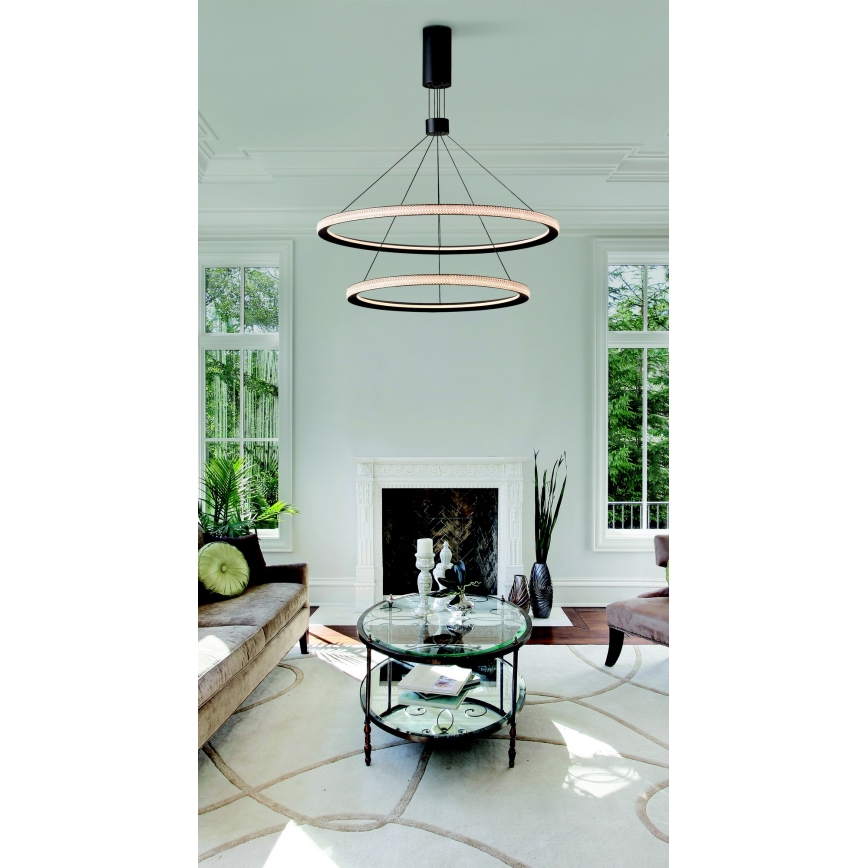Azzardo AZ5111 - Led Dimmable κρεμαστό φωτιστικό οροφής DIEGO LED/70W/230V