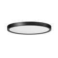 Azzardo AZ5364 - Φωτιστικό οροφής μπάνιου dimming LED PANKA LED/18W/230V IP40 μαύρο