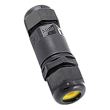 Αδιάβροχο βύσμα IP68 μαύρο