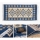 Αμφίπλευρο ανατολίτικο χαλί KILIM 80x150 cm μπλε/μπεζ