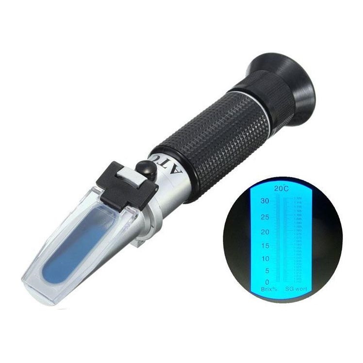 Αναλυτής διαθλαστικότητας για μέτρηση περιεκτικότητας σε ζάχαρη ATC 0-32%