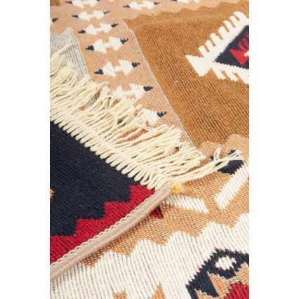 Αναστρέψιμο ανατολίτικο χαλί KILIM GOLD 60x120 cm πολύχρωμο