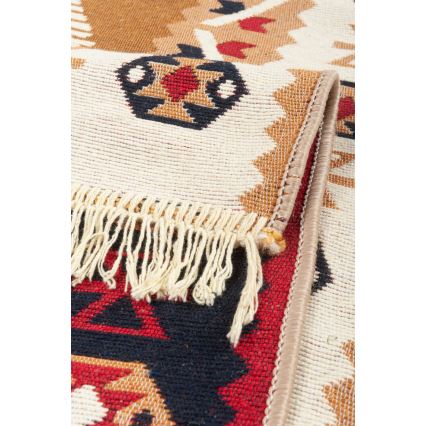 Αναστρέψιμο ανατολίτικο χαλί KILIM GOLD 60x120 cm πολύχρωμο