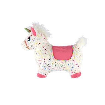 Αναπηδητικό παιχνίδι μονόκερος με μελωδία — λειτουργεί με 3x LR44