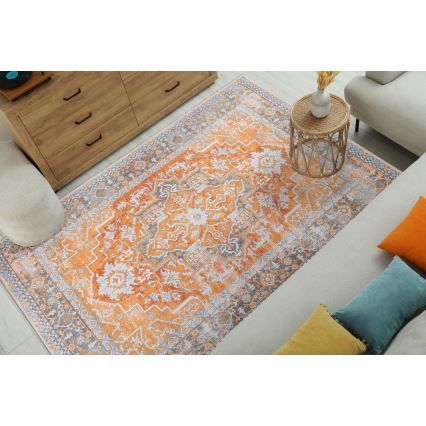 Ανατολίτικο χαλί DOVE-VINTAGE 120x170 cm 2600 g/m2 πορτοκαλί