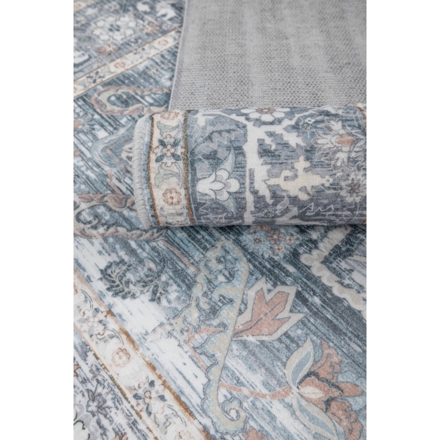 Ανατολίτικο χαλί DOVE-VINTAGE, 160x220 cm, 2600 g/m2, γκρι