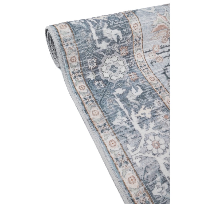 Ανατολίτικο χαλί DOVE-VINTAGE, 160x220 cm, 2600 g/m2, γκρι