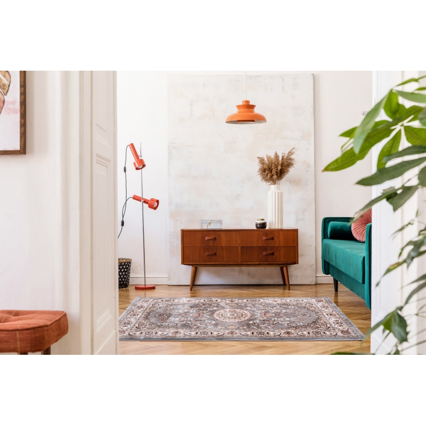 Ανατολίτικο χαλί DUBAI 80x150 cm 2300 g/m2 γκρι