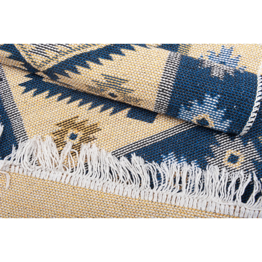 Ανατολίτικο χαλί KILIM 80x150 εκ. μπλε