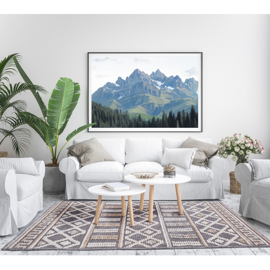 Ανατολίτικο χαλί NEPAL 200x280 εκ. γκρίζο/μπεζ