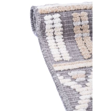 Ανατολίτικο χαλί NEPAL 80 x 153 εκ. γκρι