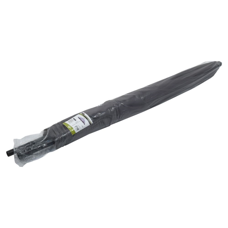 Αναδιπλούμενη κεκλιμένη ομπρέλα ηλίου διάμετρος 1,8 μ γκρι