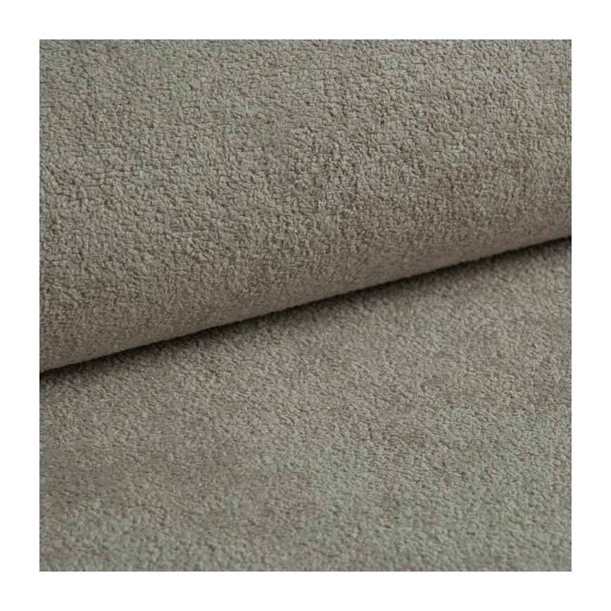 Αναδιπλούμενος γωνιακός καναπές-κρεβάτι HORTA σε σχήμα L με αποθηκευτικό χώρο, δεξιά, γκρι