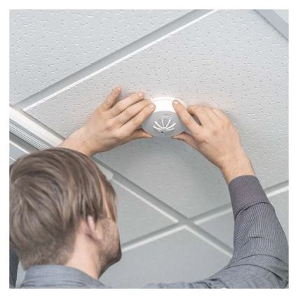 Ανιχνευτής πυρκαγιάς 1x9V