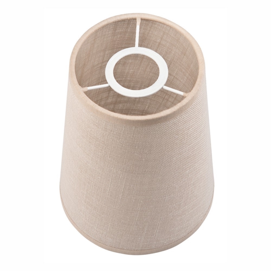 Ανταλλακτικό αμπαζούρ για κρεμαστό φωτιστικό οροφής και φωτιστικό τοίχου ANTONIO E14 150x120 mm μπεζ