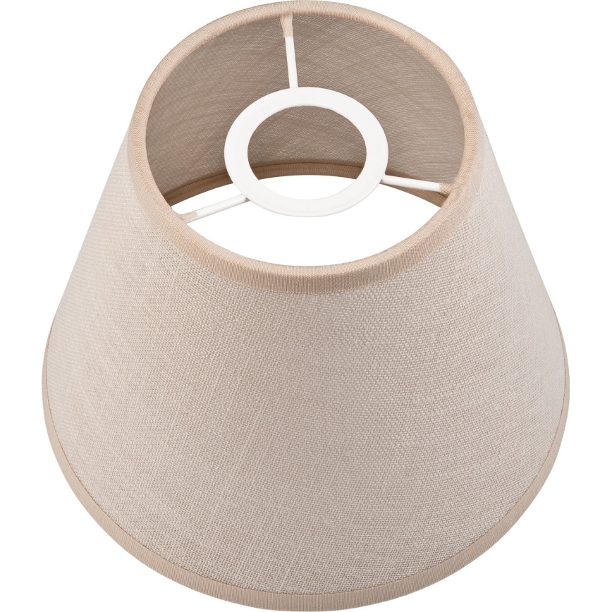 Ανταλλακτικό καπέλο για πολυέλαιο και επιτοίχιο φωτιστικό ANTONIO E14 120x150 mm μπεζ