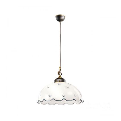 Ανταλλακτικό γυαλί universal NONNA E27 διάμ. 20 εκ. λευκό/μπλε