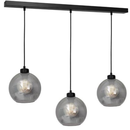 Ανταλλακτικό γυαλί, συμβατό με SOFIA E27, διάμ. 20 εκ., καπνιστό μαύρο