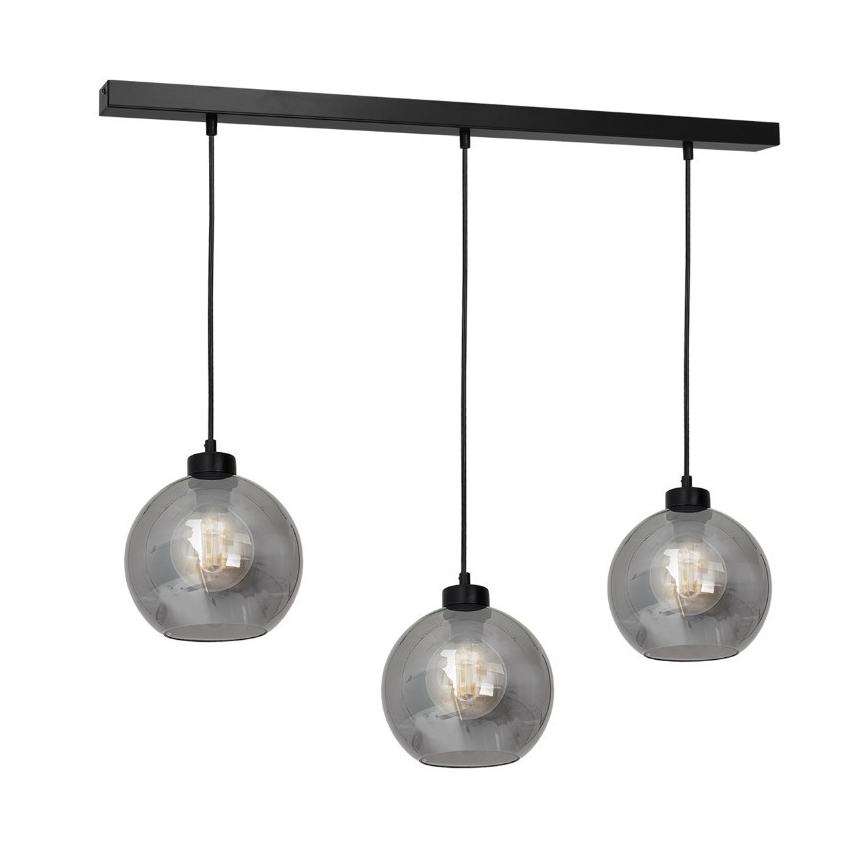 Ανταλλακτικό γυαλί, συμβατό με SOFIA E27, διάμ. 20 εκ., καπνιστό μαύρο