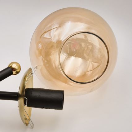 Ανταλλακτικό γυαλί για πολυέλαιο MALENA E14 σε καπνιστή μπεζ απόχρωση