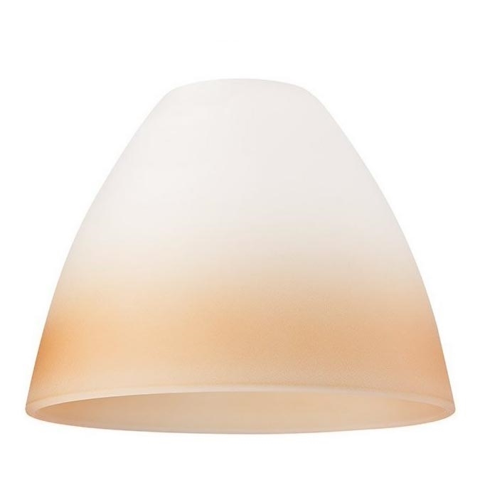 Ανταλλακτικό γυαλί για πολυέλαιο και επιτοίχιο φωτιστικό TULIPAN E27 100x130 mm πορτοκαλί