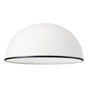 Ανταλλακτικό γυαλί για πολυέλαιο RETRO, ANTICO E27 Ø 30 cm λευκό/μαύρο