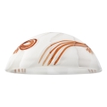Ανταλλακτικό γυαλί για πολυέλαιο SFERA E27 120x300 mm λευκό/πορτοκαλί