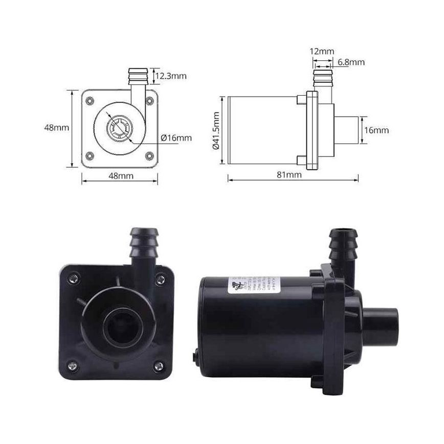 Αντλία 6-12 V, 700 l/ώρα