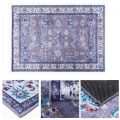 Αντιολισθητικό ανατολίτικο χαλί PRINT SHINE 120 x 170 εκ. μπλε