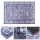 Αντιολισθητικό ανατολίτικο χαλί PRINT SHINE 120 x 170 εκ. μπλε