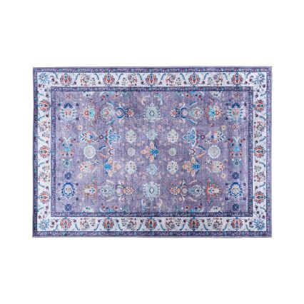 Αντιολισθητικό ανατολίτικο χαλί PRINT SHINE 120 x 170 εκ. μπλε
