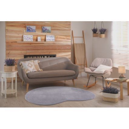 Αντιολισθητικό χαλί LOREN 160x230 cm, γκρι