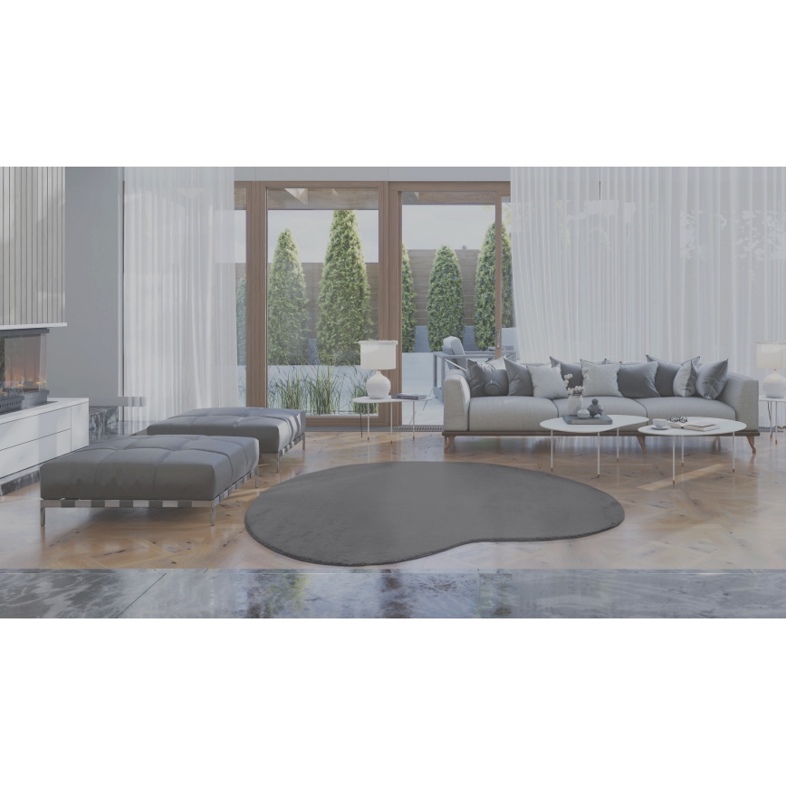 Αντιολισθητικό χαλί LOREN 160x230 cm, γκρι