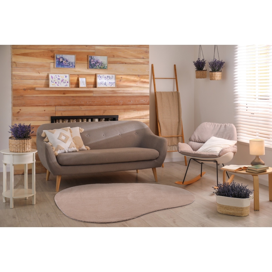 Αντιολισθητικό χαλί LOREN 160x230 cm μπεζ