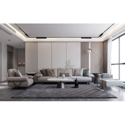 Αντιολισθητικό χαλί MODENA NEW 120x160 cm ανθρακί