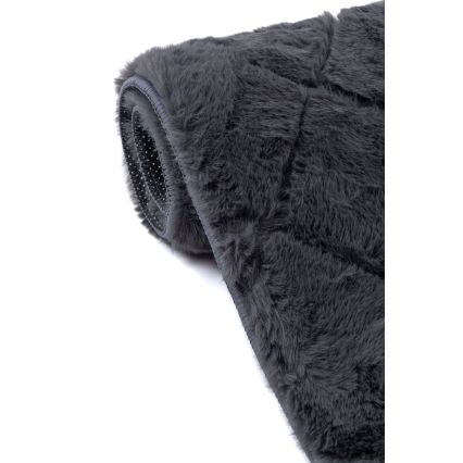 Αντιολισθητικό χαλί MODENA NEW 120x160 cm ανθρακί