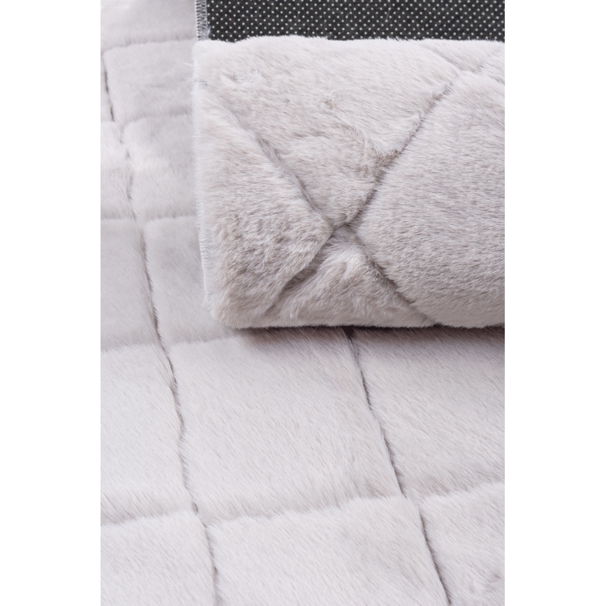 Αντιολισθητικό χαλί MODENA NEW 160x220 cm ανοιχτό γκρι