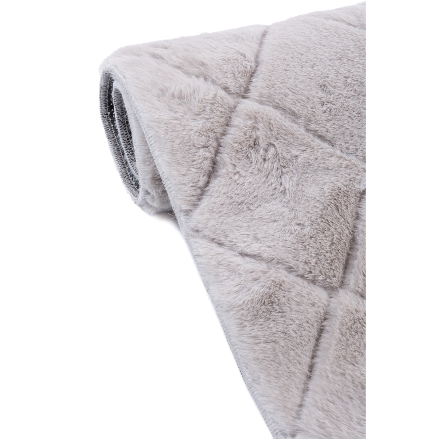 Αντιολισθητικό χαλί MODENA NEW 80x140 cm ανοιχτό γκρι