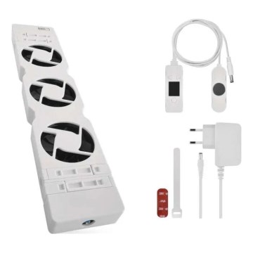 Ανεμιστήρας κάτω από το καλοριφέρ 5/230V λευκός