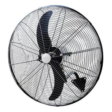 Ανεμιστήρας τοίχου 200W/230V, Ø 76 cm, μαύρος + τηλεχειριστήριο