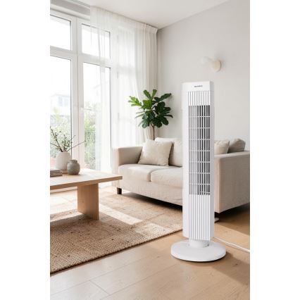 Ανεμιστήρας τύπου πύργου 50W/230V 74,5 cm λευκός
