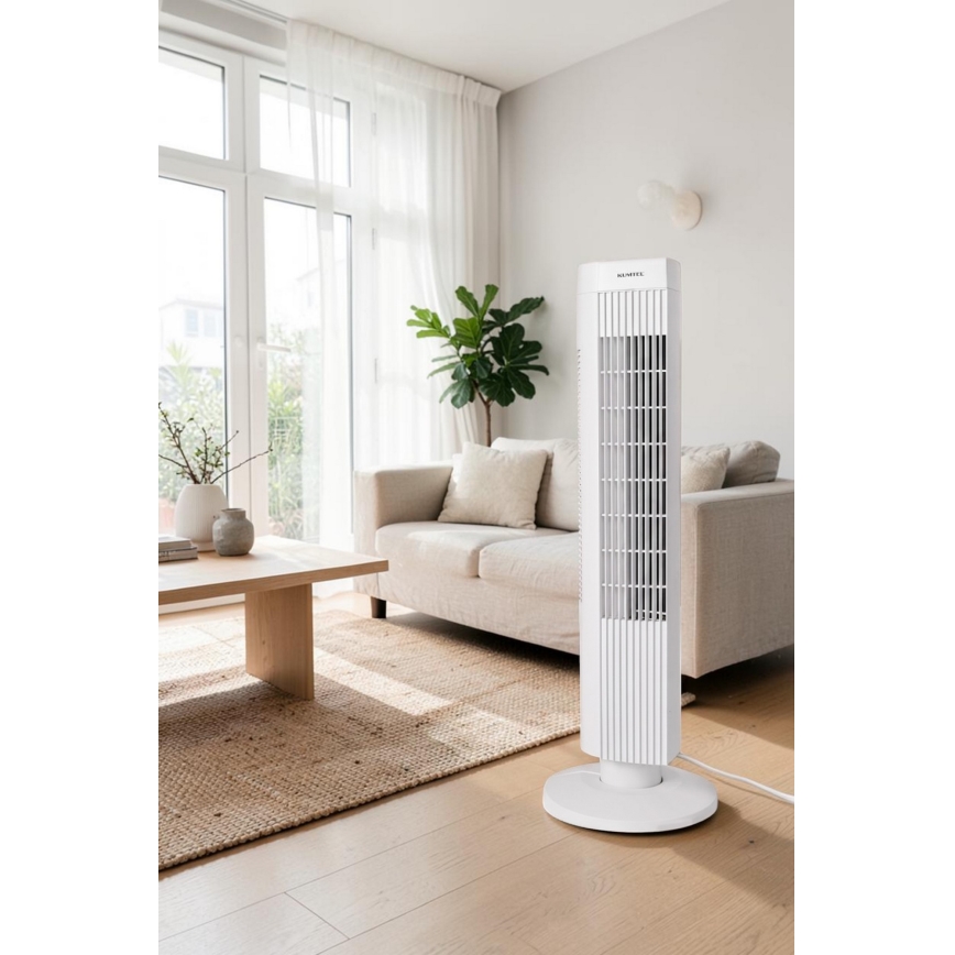 Ανεμιστήρας τύπου πύργου 50W/230V 74,5 cm λευκός