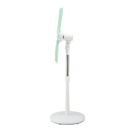 Ανεμιστήρας δαπέδου 15W/230V Ø 50 cm λευκό/πράσινο