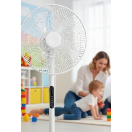 Ανεμιστήρας δαπέδου VIENTO-R 40W/230V λευκός + τηλεχειριστήριο