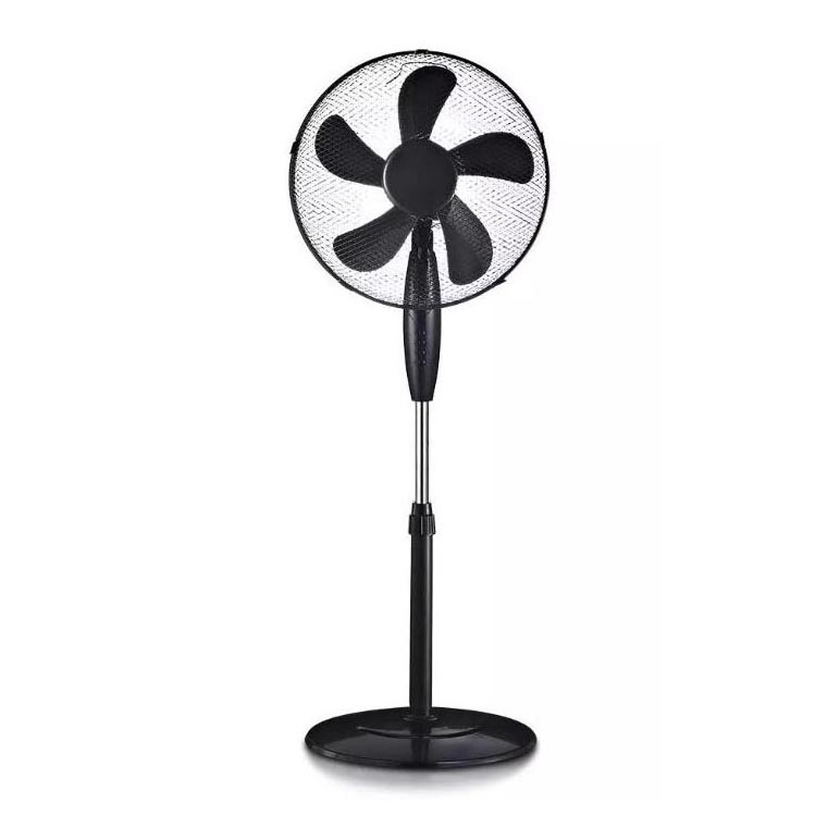 Ανεμιστήρας δαπέδου, διάμετρος 43 cm, 55W/230V, μαύρος
