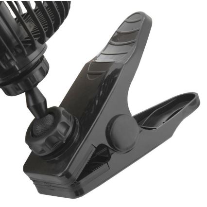 Ανεμιστήρας με κλιπ USB 4W/5V μαύρο