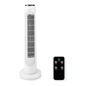 Ανεμιστήρας Ορθοστάτης 50W/230V λευκό + τηλεχειριστήριο
