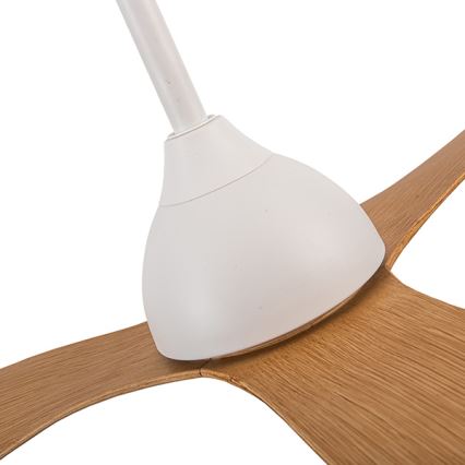 Ανεμιστήρας οροφής διάμετρος 132 cm μπεζ/λευκό + τηλεχειριστήριο