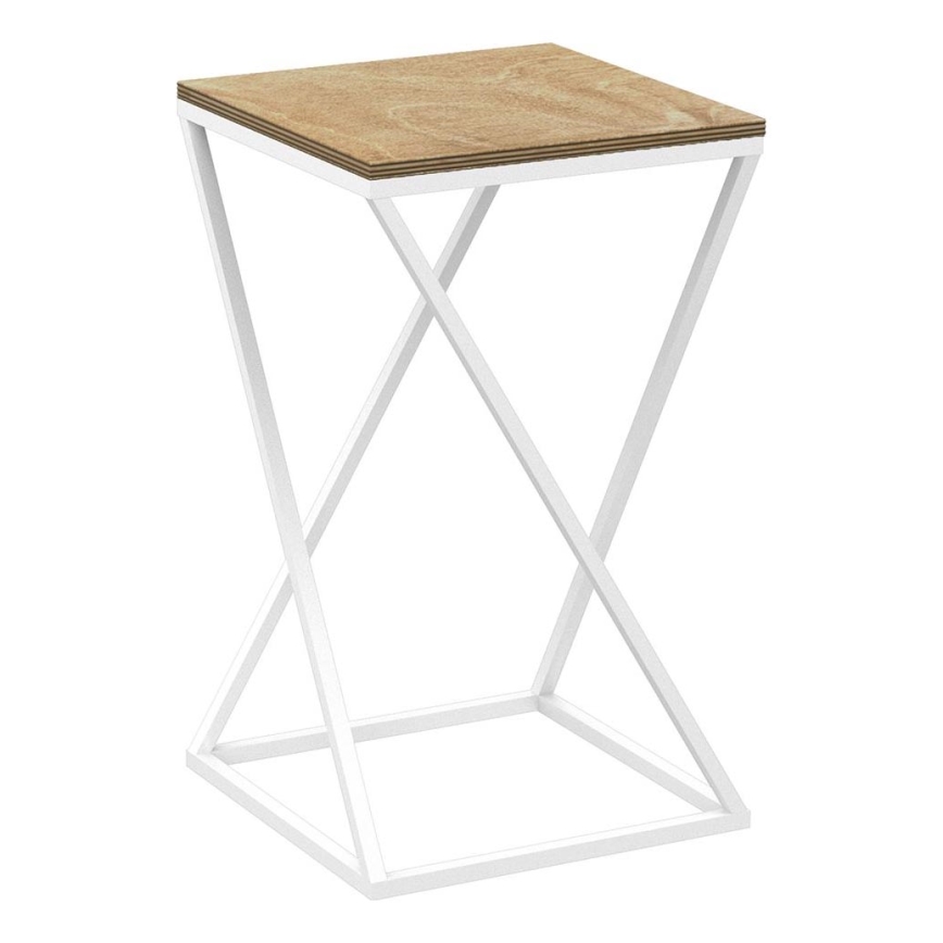 Ανθοστήλη 40x24 cm λευκή